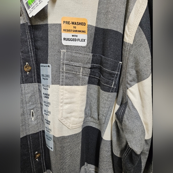 Carhartt Women's Buffalo Plaid Shirt jacket - Picture 2 of 7